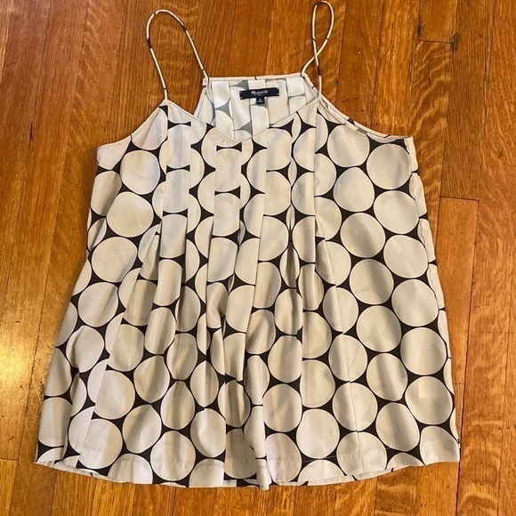 MADEWELL spaghetti string trapeze swing tank top - Picture 2 of 3